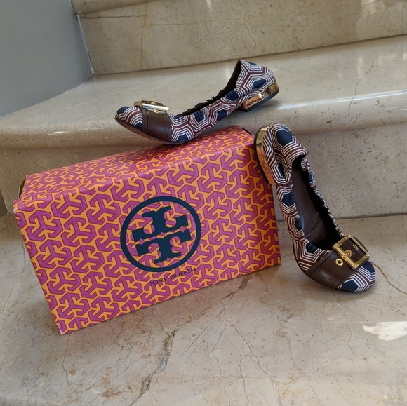 Tory Burch Shoes - TORY BURCH "Jules" Buckled Flats! Original Box!